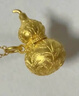 周大生X國家寶藏十二花神黃金吊墜足金云錦葫蘆福祿項鏈送女友生日禮物 【國家寶藏聯(lián)名】足金葫蘆吊墜-【小版/贈銀鏈】 6.45g 曬單實(shí)拍圖