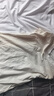 拇指白小T純棉二代短袖T恤男女防沾水夏圓領(lǐng)白小丅2件裝 女白+白 M  曬單實(shí)拍圖