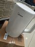 美的（Midea）電熱水壺家用燒水壺小容量 價(jià)保11.11 0涂層 食品級304不銹鋼 雙層防燙 全鋼無(wú)縫  1.5L容量 1566 曬單實(shí)拍圖
