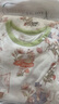 婧麒（JOYNCLEON）嬰兒夏薄款衣服純棉提花男女寶寶七分袖家居服連體衣兒童睡衣 可洛佩的家【七分袖-分腿式】 90cm 曬單實(shí)拍圖