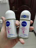 妮維雅（NIVEA）【孫穎莎同款】抑汗香體止汗露腋下干爽滾珠精華爽身走珠液50ml*2 曬單實(shí)拍圖