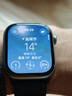 Apple/蘋(píng)果 Watch S11 智能手表GPS款42毫米深空灰色鋁金屬表殼黑色運動(dòng)型表帶S/M MEUG4CH/B 曬單實(shí)拍圖
