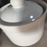陶瓷燉蠱隔水燉家用湯盅燉罐一人帶蓋蒸菜雞蛋羹專(zhuān)用碗煲湯小瓦罐 特厚款白色【一個(gè)裝】 500ml 曬單實(shí)拍圖