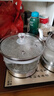 開(kāi)品 全自動(dòng)底部上水感應續水燒水壺 家用辦公電茶爐燒水消毒電熱水壺 嵌入式玻璃燒水壺茶桌一體套裝 1L 香檳金 20X37CM 燒水煮杯 桶水款 曬單實(shí)拍圖