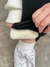 都市麗人羊羔絨褲子女款2025年最新款冬季保暖棉褲戶(hù)外防寒加絨加厚休閑褲 曬單實(shí)拍圖