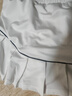 kawasaki 川崎羽毛球服運動(dòng)網(wǎng)球短裙女防走光半身裙A2754 白色 L  曬單實(shí)拍圖