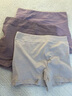 雅鹿中老年內褲女平角純棉高腰大碼胖mm中年媽媽款全棉襠女士老人短褲 【淺橘+淺紫】 2條 XL （建議120-135斤） 曬單實(shí)拍圖