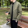 JASONWOOD高檔品牌男裝夾克男2026春秋時(shí)尚潮流韓版修身棒球服休閑百搭外套 高端軍綠色 常規 【官方正品】 XL 建議【130-145斤】 曬單實(shí)拍圖