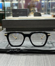 克羅心（chrome heart）眼鏡框男個(gè)性百搭方形黑色板材復古近視鏡架女可配鏡片CUMPTION-A CUMPTION 曬單實(shí)拍圖