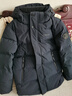 波司登（BOSIDENG）2025新款羽絨服男款90絨通勤短款防風(fēng)連帽保暖外套B250245121XS 【店長(cháng)推薦】黑黛青|5177 M 175/96A 體重約130-140斤 曬單實(shí)拍圖