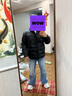 太平鳥(niǎo)男裝羽絨服襯衫羽絨男冬季輕薄新中式外套休閑 黑色 M 曬單實(shí)拍圖