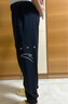 安踏兒童針織運(yùn)動(dòng)長(zhǎng)褲男童呼吸棉針織運(yùn)動(dòng)長(zhǎng)褲A352425702H 曬單實(shí)拍圖
