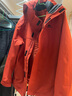 拓路者朱雀沖鋒衣女三合一抓絨衣秋冬保暖夾克外套戶(hù)外防風(fēng)防水登山服 曬單實(shí)拍圖