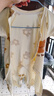 貝瑞加（Babyprints）寶寶連體衣純棉爬服長(cháng)袖四季內衣長(cháng)袖家居服柔軟睡衣偏開(kāi)哈衣 80 曬單實(shí)拍圖