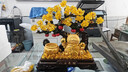 禮之源招財貓搖錢(qián)樹(shù)擺件聚寶盆工藝品辦公室店鋪收銀臺喬遷喬遷開(kāi)業(yè)禮物 中號黃水晶發(fā)財樹(shù)八方來(lái)米招財貓 曬單實(shí)拍圖
