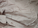 森馬（Semir）長(cháng)袖襯衫女冬中長(cháng)款寬松純棉燈芯絨純色襯衣通勤上衣101724105001 曬單實(shí)拍圖