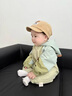 G.DUCKKIDS小黃鴨童裝嬰兒連體衣春秋季新生兒衣服秋裝男寶寶外出服秋季爬服 綠色 80cm 80尺碼建議9-12個(gè)月cm 曬單實(shí)拍圖