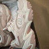斯凱奇（Skechers）女鞋秋季增高休閑鞋緩震軟底運動(dòng)鞋時(shí)尚板鞋跑步鞋117224 白色/淺粉紅色/WLPK 37.5 曬單實(shí)拍圖