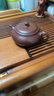 藏壺天下【政府補貼】宜興紫砂壺純手工茶壺紫茄泥小容量家用泡茶壺明爐壺 曬單實(shí)拍圖