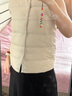 雅鹿輕薄內膽羽絨服女2025新款圓領(lǐng)短款修身內搭薄款羽絨服馬甲外套女 黑色 XL （建議115-125斤） 曬單實(shí)拍圖