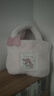 三麗鷗（SANRIO）官方正版凱蒂貓毛絨百搭手提包可愛(ài)卡通大容量單肩通勤包秋冬女包 曬單實(shí)拍圖