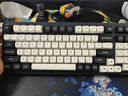 紅龍（REDRAGON）KS99 有線(xiàn)/無(wú)線(xiàn)/藍牙三?？椭苹瘷C械鍵盤(pán) 全鍵熱插拔 gasket結構 游戲辦公鍵盤(pán) 白黑-龍吟軸 曬單實(shí)拍圖