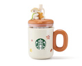 星巴克（Starbucks）保溫保冷杯不銹鋼玻璃茶漏吸管杯套裝咖啡杯桌面杯男女節日禮物 曬單實(shí)拍圖