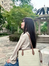 CinvaiKrose上課托特包女包2025新款大容量通勤單肩包包手提包生日禮物送女友 菱格米白【送女友老婆女生禮物走心實(shí)用】 曬單實(shí)拍圖