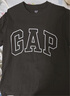 GAP男女裝2025秋季新款LOGO印花寬松純棉圓領(lǐng)長(cháng)袖T恤上衣786288 灰藍色 M (170/92A)亞洲尺碼 曬單實(shí)拍圖