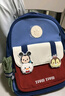 迪士尼（Disney）兒童書(shū)包幼兒園女孩一二年級草莓熊輕便男女童背包st80264藏青 曬單實(shí)拍圖