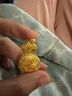 金至尊（3DG Jewellery）國潮黃金吊墜花絲金葫蘆足金999吊墜金墜子生日禮物計價(jià) 金重6.69克-多退少補（配珠寶禮盒） 曬單實(shí)拍圖