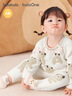 巴拉巴拉balaOne嬰兒內衣套裝男女童冬家居秋衣褲2025半邊絨209425134201 曬單實(shí)拍圖