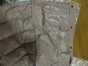 無(wú)印良品（MUJI）女式 輕量羽絨便攜式 背心 馬甲馬夾女款冬季內膽保暖女裝 煙熏粉色 L (165/88A) 曬單實(shí)拍圖