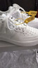 耐克NIKE板鞋女空軍一號AF1 AIR FORCE 1運動(dòng)鞋DD8959-100白37.5 曬單實(shí)拍圖