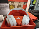 賽睿（SteelSeries）寒冰Nova5白色 2.4G/藍牙雙無線頭戴式游戲耳機電競電腦耳麥降噪麥克風CS吃雞打瓦 適配三角洲行動 曬單實拍圖