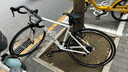 坎普RADON 公路車(chē)單車(chē)圈剎運動(dòng)賽車(chē)碳纖維前叉自行車(chē)白銀色18速 460碼 曬單實(shí)拍圖
