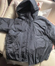 優(yōu)衣庫合作款/女裝男裝PUFFTECH空氣棉服連帽外套/秋冬新款480064 08 深灰色 M 曬單實(shí)拍圖