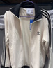 阿迪達斯 （adidas）三葉草男女時(shí)尚潮流立領(lǐng)運動(dòng)休閑外套JW0109 L碼 曬單實(shí)拍圖
