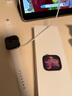 Apple/蘋果 Watch S11 智能手表GPS款46毫米玫瑰金色鋁金屬表殼淡桃粉色運動型表帶M/L MEVU4CH/B 曬單實拍圖
