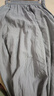 香影【仙女褲】灰色裙褲女垂感2025夏裝新款顯瘦寬松大褲腳闊腿褲 淺灰裙褲 M 160/84A/95-110斤 曬單實(shí)拍圖