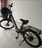 鳳凰電助力自行車(chē)電動(dòng)車(chē)鋰電池成人女士輕便代步通勤電瓶車(chē) C1 C2 摩登灰/輻條輪/禧瑪諾7速36V26寸 10AH 續航約40KM 曬單實(shí)拍圖