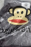 大嘴猴（paul frank）休閑褲男秋季小腳褲子男士工裝褲純色修身男褲 黑色 2XL 曬單實(shí)拍圖
