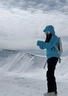 浪莎攀巖日記雪鄉滑雪褲三合一可拆卸軟殼沖鋒褲女士登山褲保暖防寒褲 曬單實(shí)拍圖