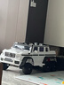 福兒寶（FUERBAO）奔馳授權兒童電動(dòng)車(chē)六驅可坐大人遙控玩具車(chē)小孩寶寶雙人越野送禮 六驅軟胎白+后備箱+雙皮座雙油門(mén) 曬單實(shí)拍圖