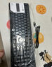 AOC KM160鍵盤鼠標(biāo)套裝 有線鍵鼠套裝 全尺寸商務(wù)辦公 防潑濺 筆記本電腦鍵盤 黑色 曬單實(shí)拍圖