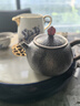 銀器時(shí)代 復古錘紋茶壺銀壺純銀999泡茶壺純手工一張打銀茶壺單壺銀茶具 中號190克+證書(shū) 240ml 曬單實(shí)拍圖