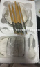 碗餐具盤(pán)子碗家用套裝陶瓷碗碗具套裝餐具套裝碗盤(pán)餐具 24件套 曬單實(shí)拍圖