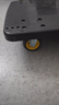 工拍檔 小推車(chē)平板手推車(chē) 90*60cm5寸烽火輪省力耐磨1000斤 裝修小拖車(chē)搬運手拉貨車(chē)拉折疊 曬單實(shí)拍圖