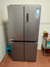 美的（Midea）慧鮮480升十字四開(kāi)對開(kāi)門(mén)雙開(kāi)門(mén)大容量風(fēng)冷智能超薄家用冰箱BCD-480WSPZM(E)國家補貼20% 曬單實(shí)拍圖