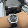 卡西歐（CASIO）手表男表鋼鐵黑暗之心黑武士GST400/100防水運動(dòng)表節日禮物送男友 GST-B400-1A 雙顯大表盤(pán)纖薄 曬單實(shí)拍圖